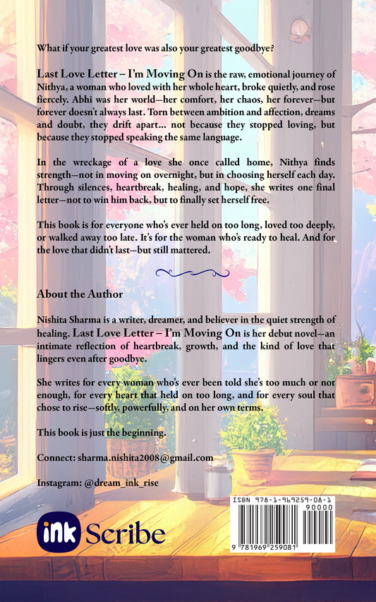 Last Love letter - I'm moving on