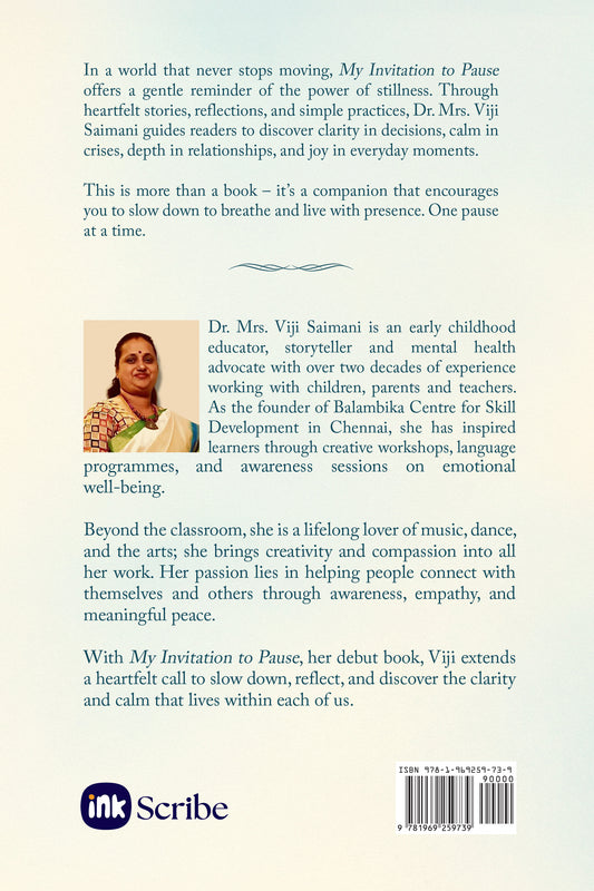 My Invitation to Pause