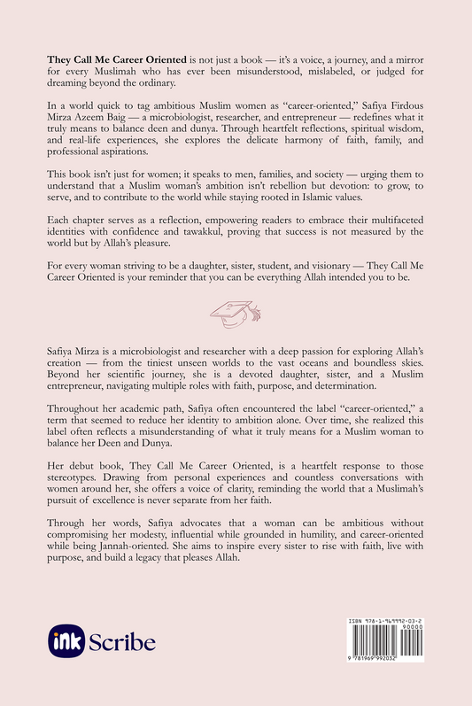 They Call Me Career Oriented