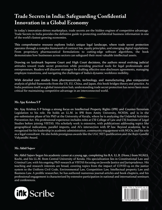 TRADE SECRETS IN INDIA