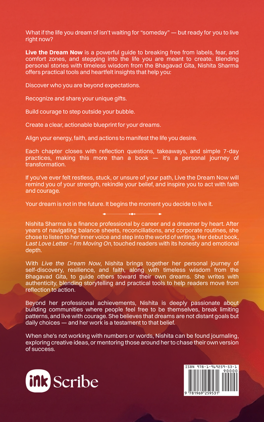 Live the Dream Now : How to Think, Act, and Rise Like You Already Have It