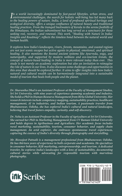 Healing with Nature in India:  Insights and Roadmap